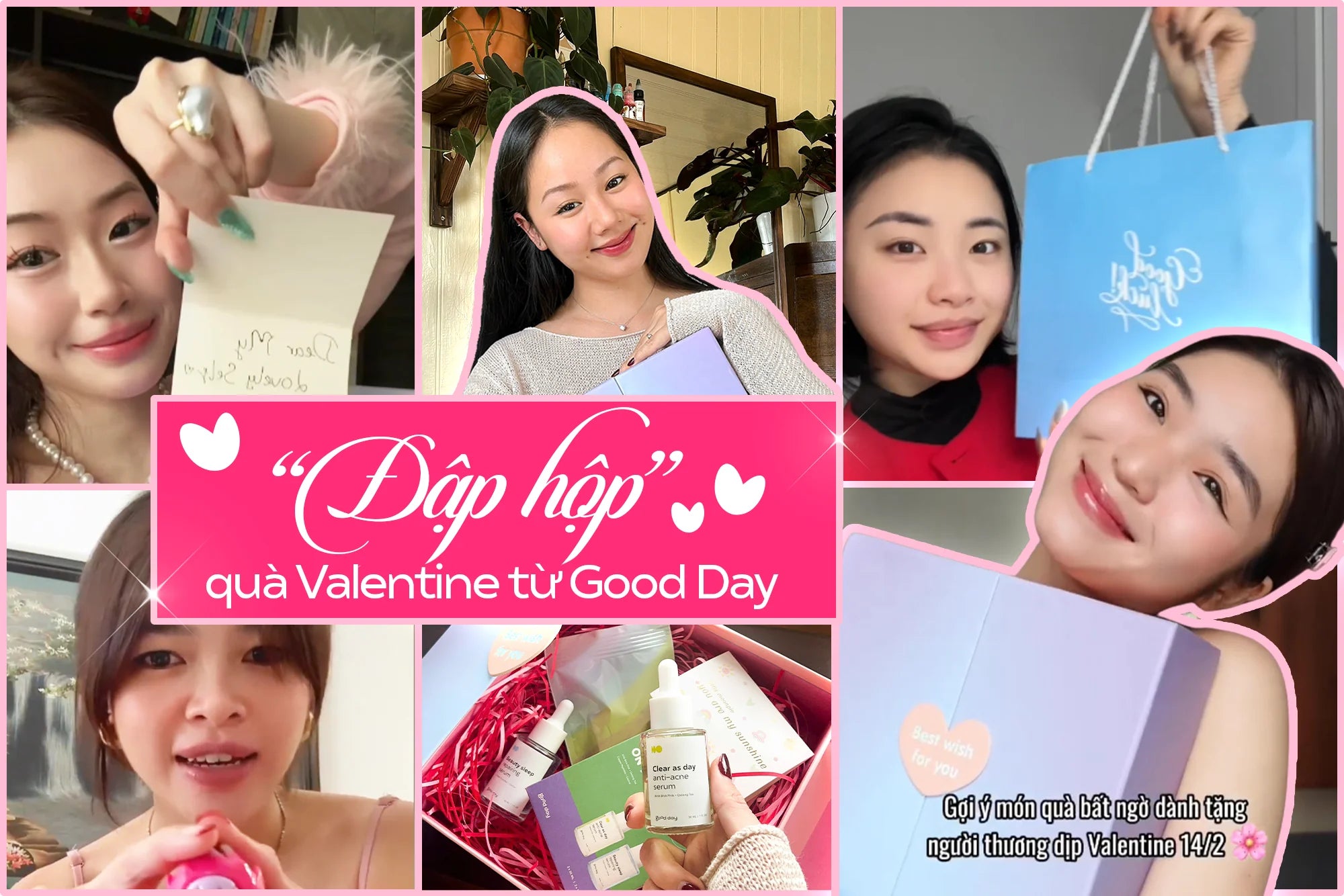 100 hộp quà Valentine 14/2 Good Day được tặng miễn phí