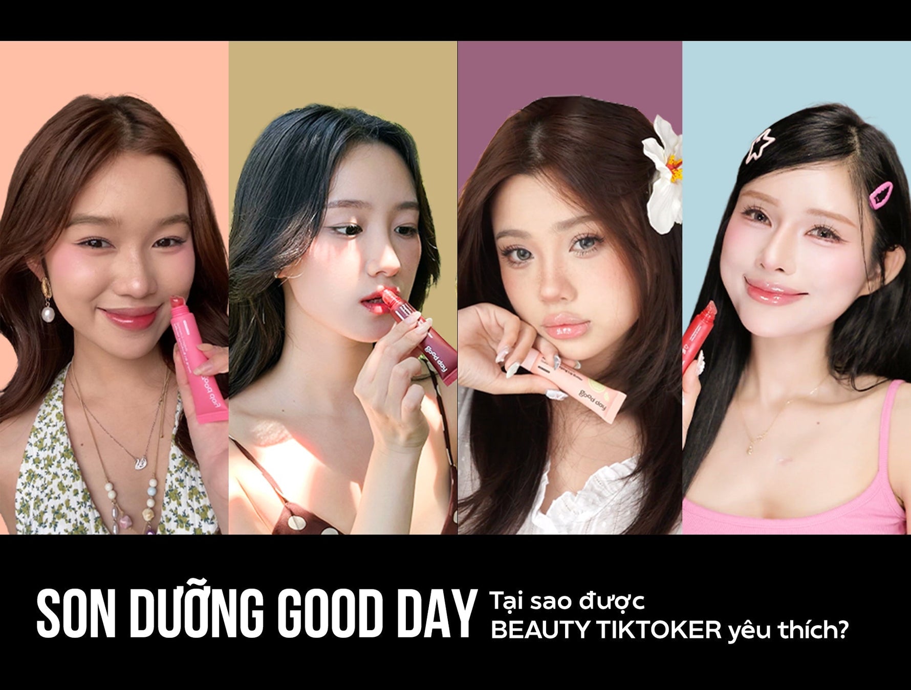 Dòng son dưỡng local hot hit được các beauty Tiktoker săn đón hiện nay