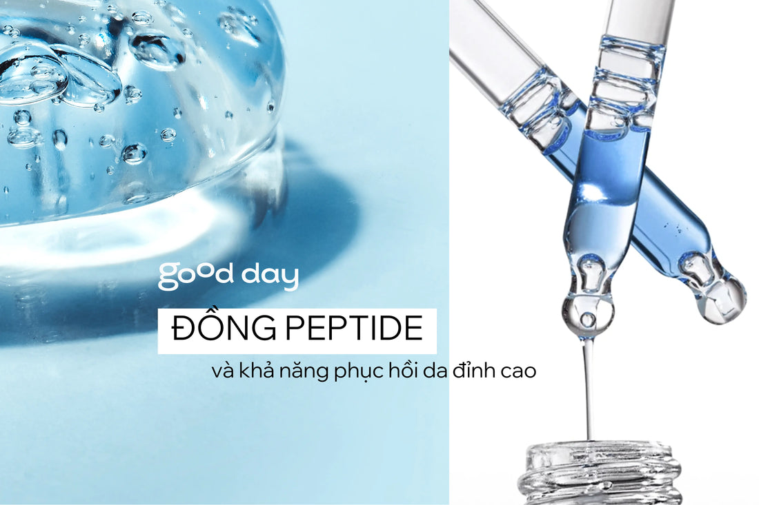 Đồng Peptides và khả năng phục hồi da đỉnh cao