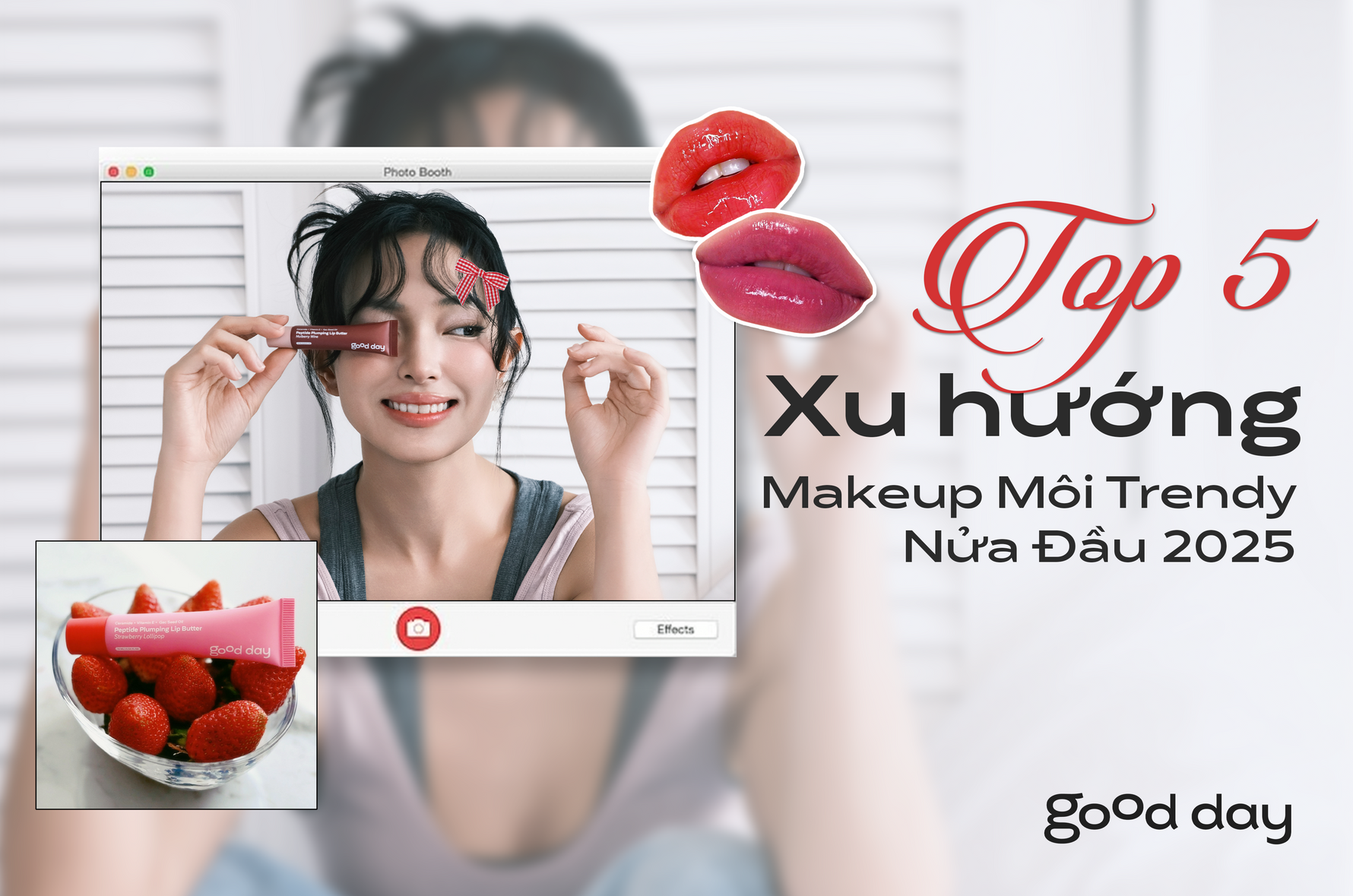 Top 5 Xu Hướng Makeup Môi Trendy Nửa Đầu 2025