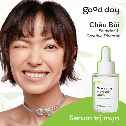 Serum giảm mụn Clear As Day 30ml