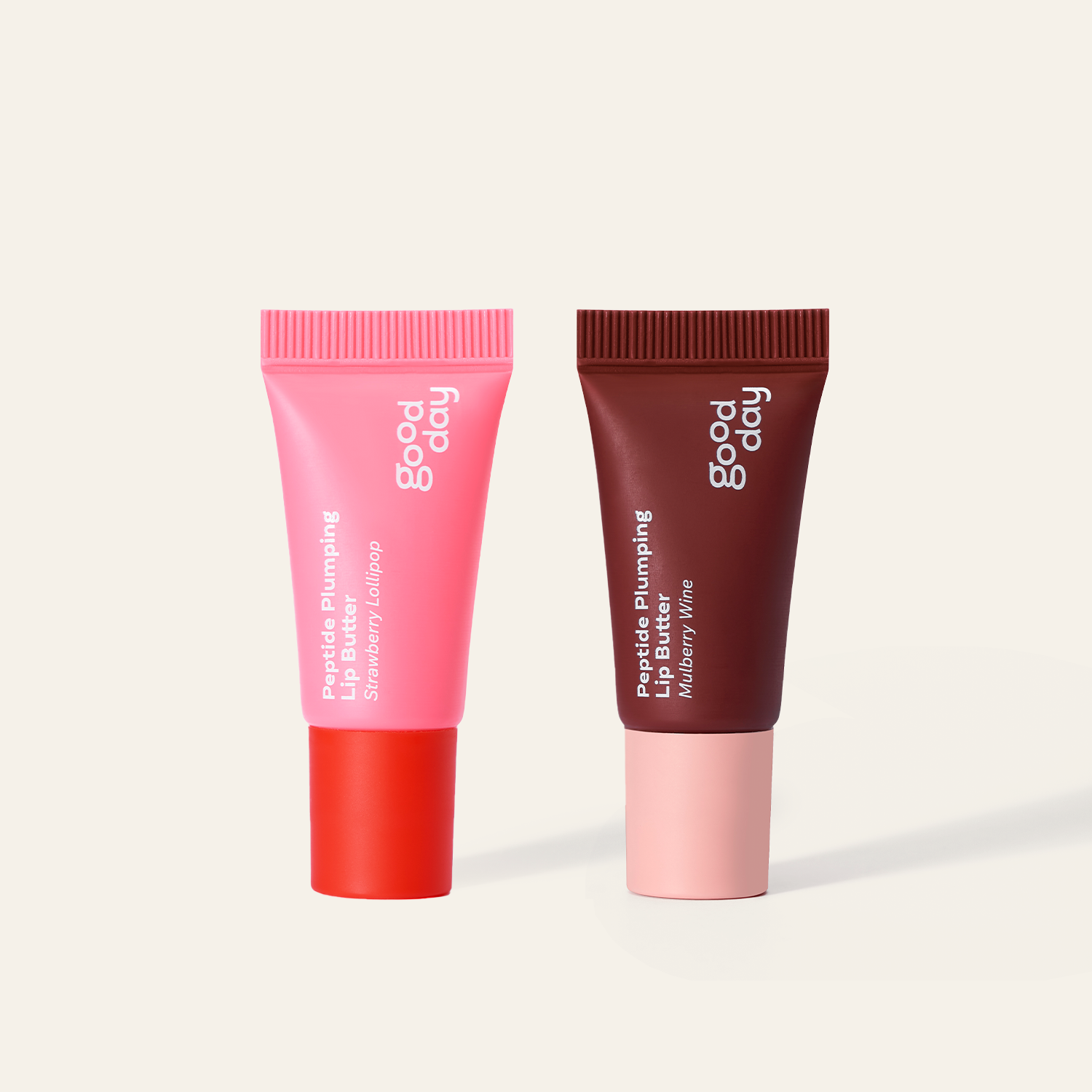 Bộ đôi son dưỡng Good Day Peptide Plumping Lip Butter BERRY BOMB 2x5ml